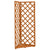 Corner Trellis Orange 50x50x145 cm Solid Firwood