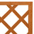 Corner Trellis Orange 50x50x145 cm Solid Firwood