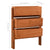 Garden Folding Planter Orange 60x14x75 cm Solid Firwood
