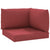 Pallet Cushions 3 pcs Wine Red Oxford Fabric