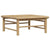 3 Piece Garden Lounge Set with Dark Grey Cushions Bamboo