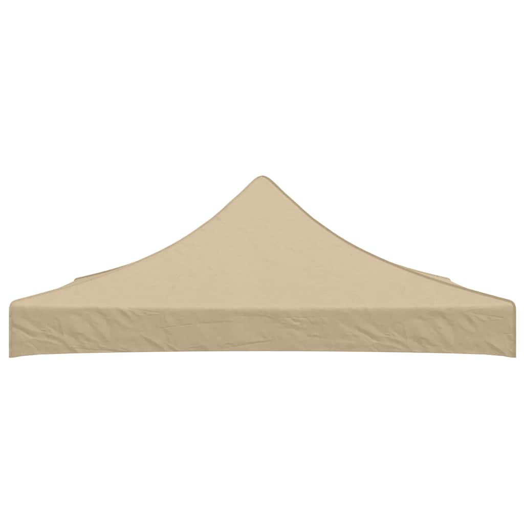 Party Tent Roof 3x3 m Beige 270 g/m²