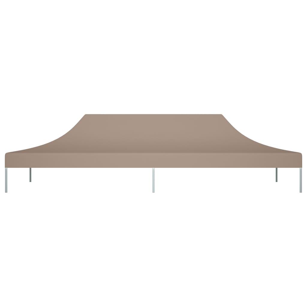 Party Tent Roof 6x3 m Taupe 270 g/m²