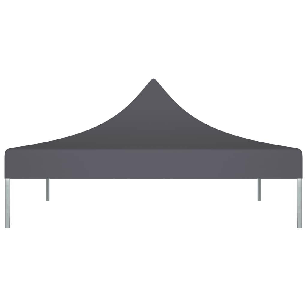 Party Tent Roof 2x2 m Anthracite 270 g/m²