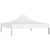 Party Tent Roof 2x2 m White 270 g/m²