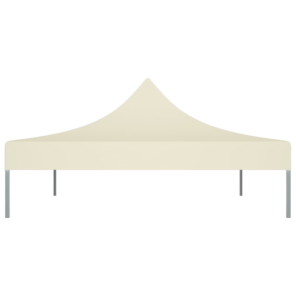 Party Tent Roof 4.5x3 m Cream 270 g/m²