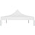 Party Tent Roof 4.5x3 m White 270 g/m²