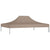 Party Tent Roof 4.5x3 m Taupe 270 g/m²