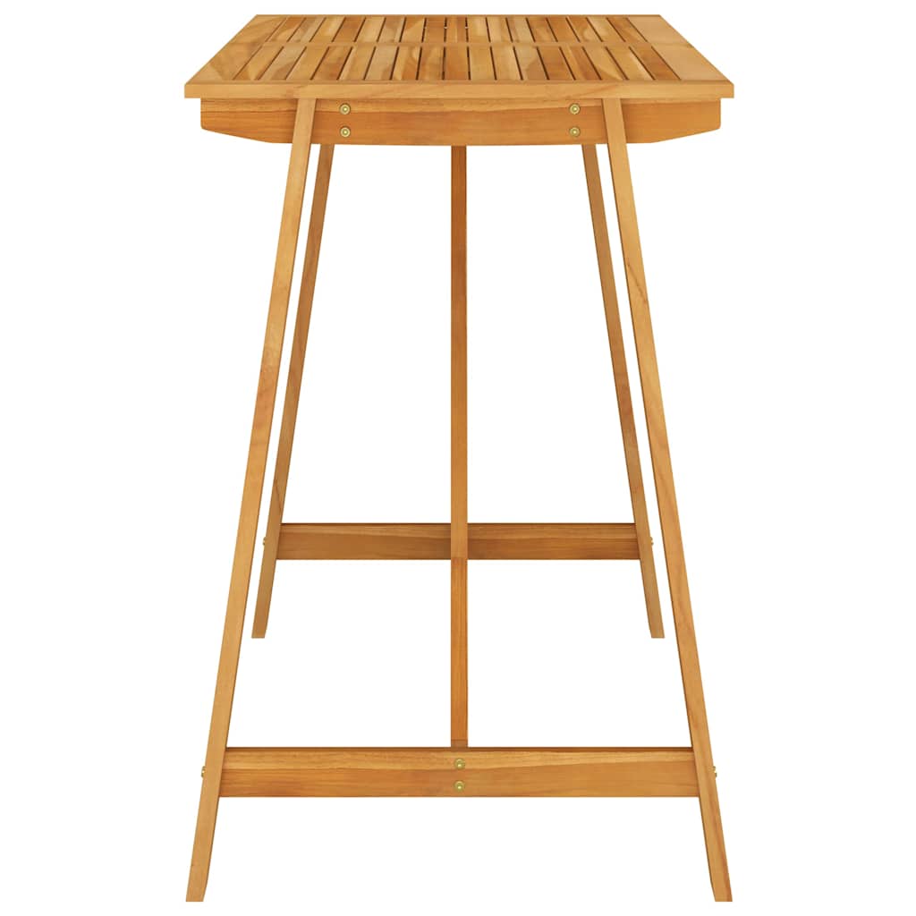 5 Piece Outdoor Bar Set Solid Acacia Wood