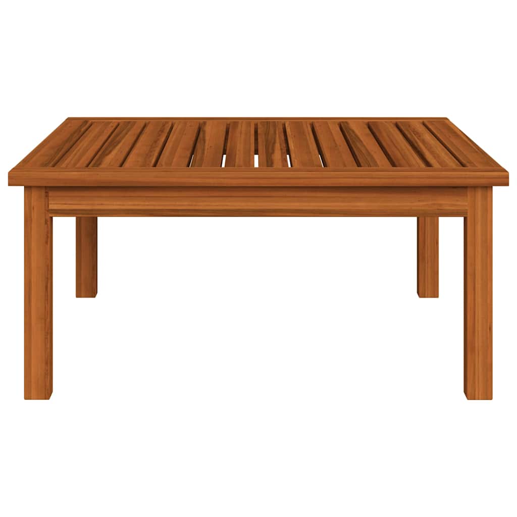 4 Piece Garden Lounge Set with Cushions Cream 63x63 cm