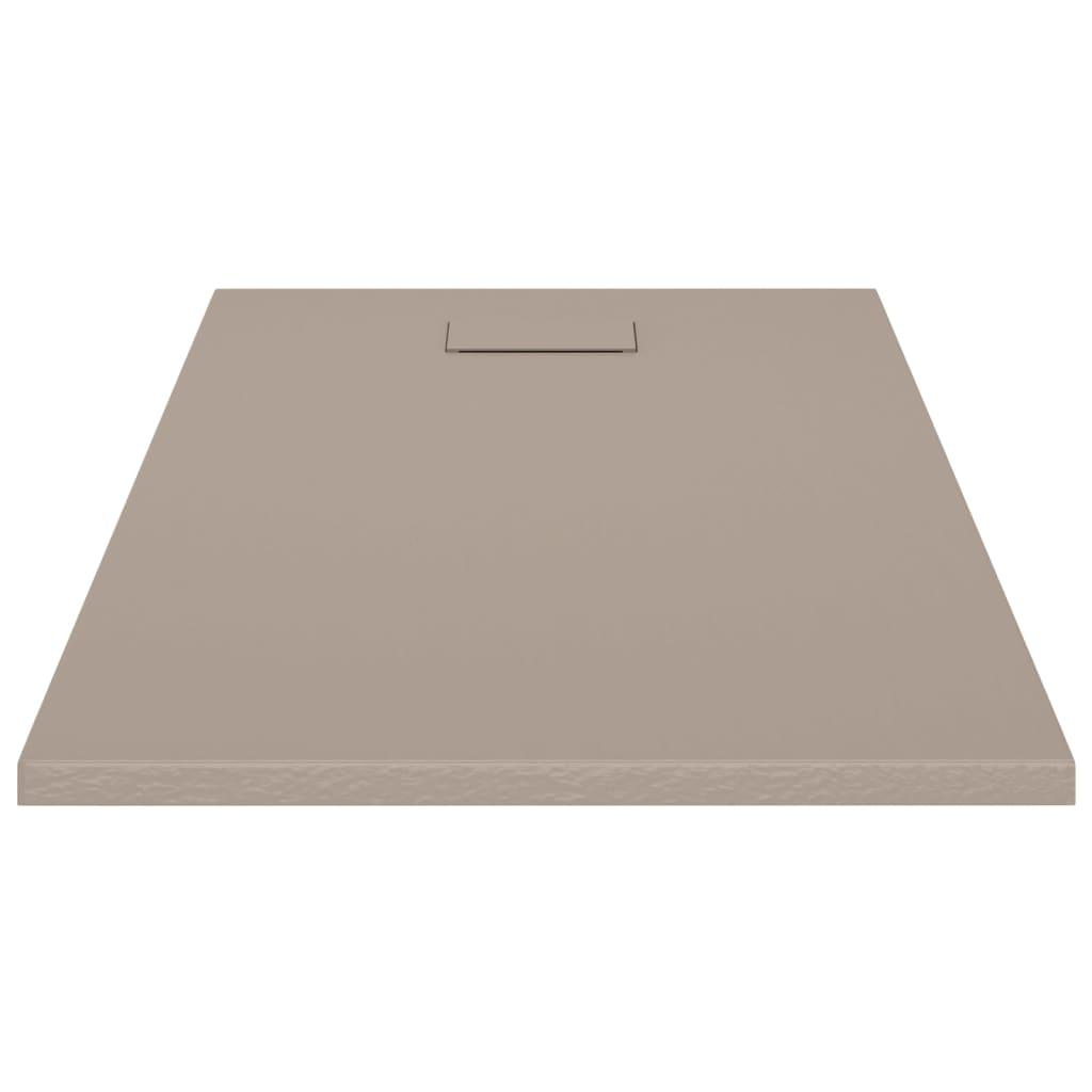 Shower Base Tray SMC Brown 120x70 cm