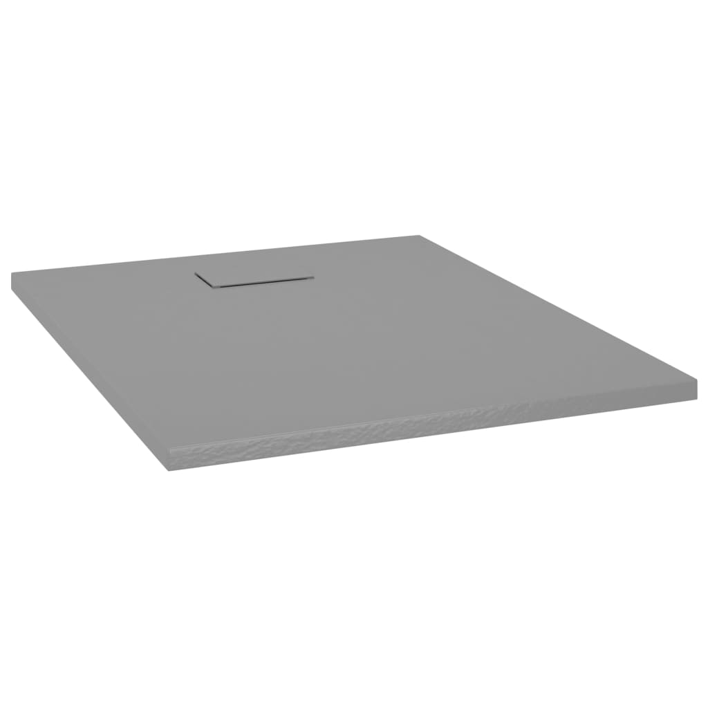 Shower Base Tray SMC Grey 100x80 cm