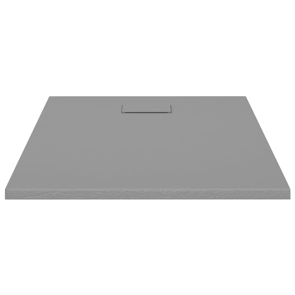 Shower Base Tray SMC Grey 100x80 cm