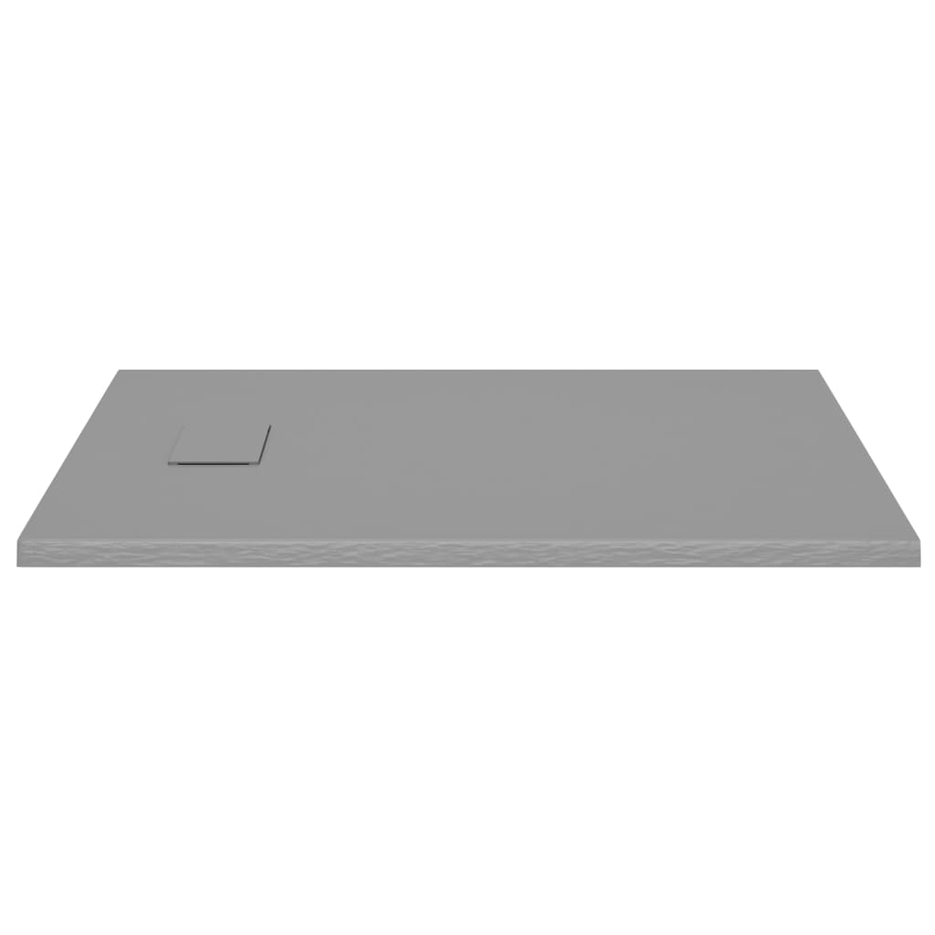 Shower Base Tray SMC Grey 100x80 cm