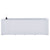 Garden Raised Bed with Self Watering System White 100x43x33 cm