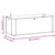 Garden Raised Bed with Self Watering System White 100x43x33 cm