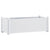Garden Raised Bed PP White 100x43x35 cm