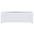 Garden Raised Bed PP White 100x43x35 cm