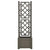 Garden Planter with Trellis 43x43x142 cm PP Anthracite