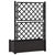 Garden Planter with Trellis 100x43x142 cm PP Anthracite