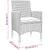 9 Piece Garden Dining Set Poly Rattan Grey