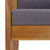 3 Piece Garden Lounge Set with Cushions Solid Acacia Wood (310261+310264)