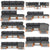 Garden Sofa Poly Rattan and Solid Eucalyptus Wood