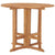 Folding Garden Dining Table Ø90x75 cm Solid Teak Wood