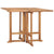 Folding Garden Dining Table 90x90x75 cm Solid Teak Wood