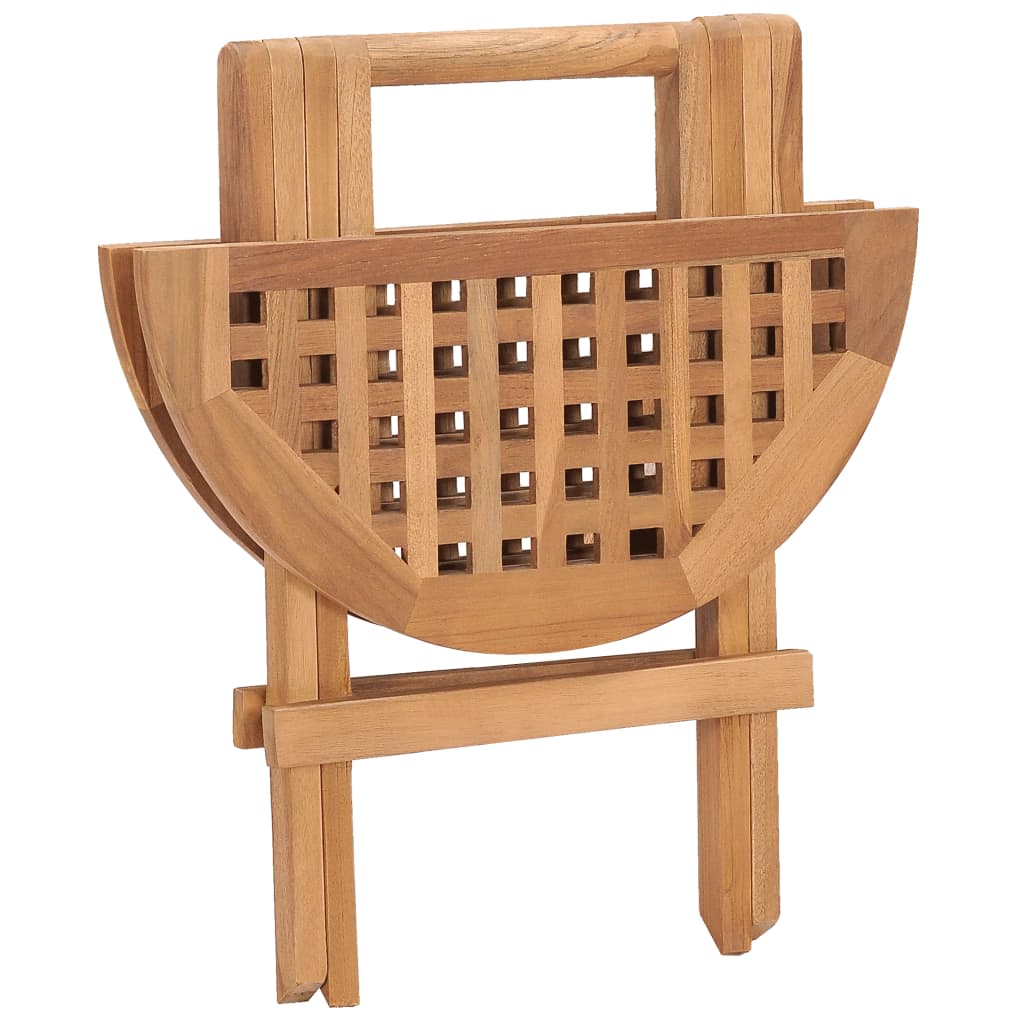 Folding Garden Table 50x50x50 cm Solid Wood Teak