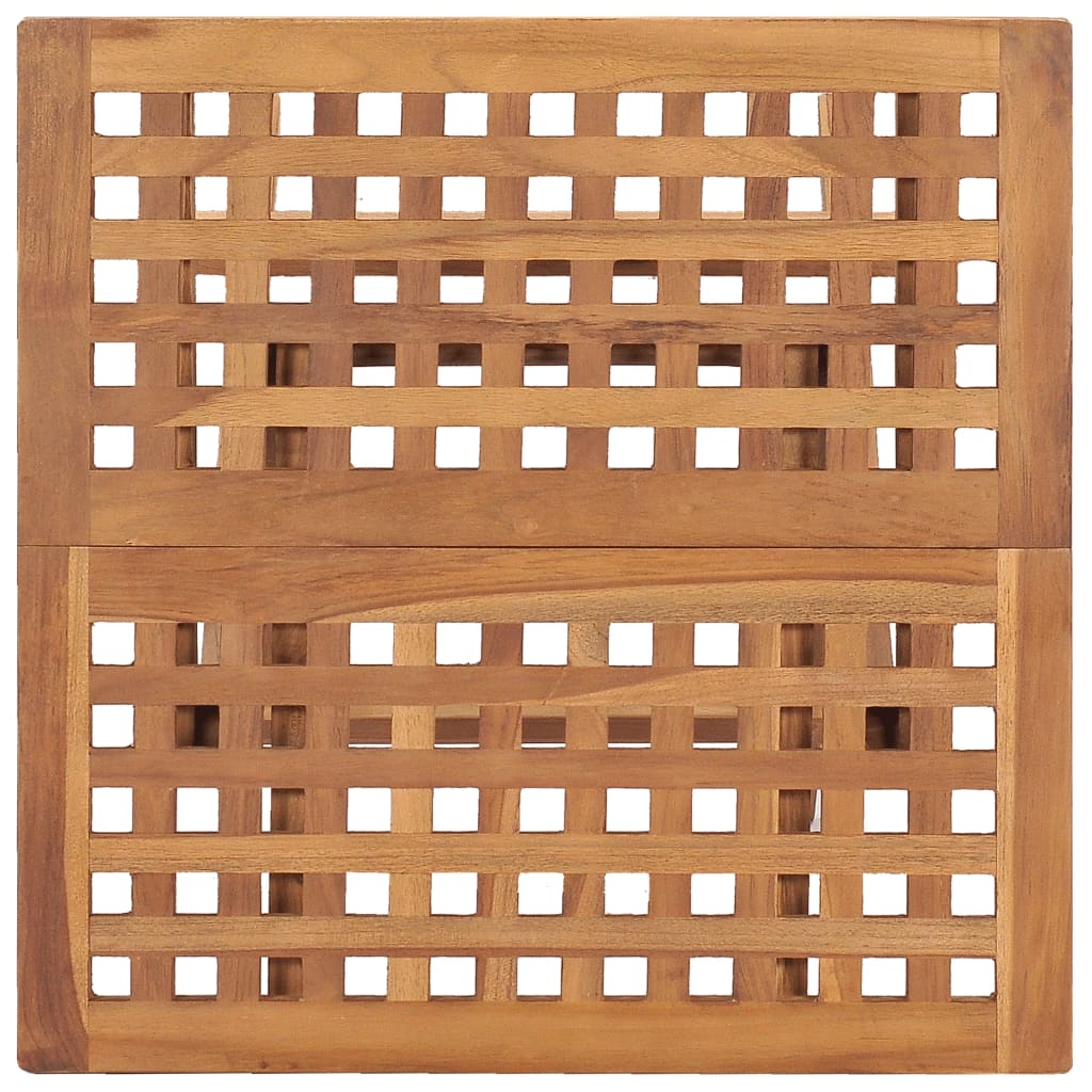 Folding Garden Table 50x50x50 cm Solid Wood Teak