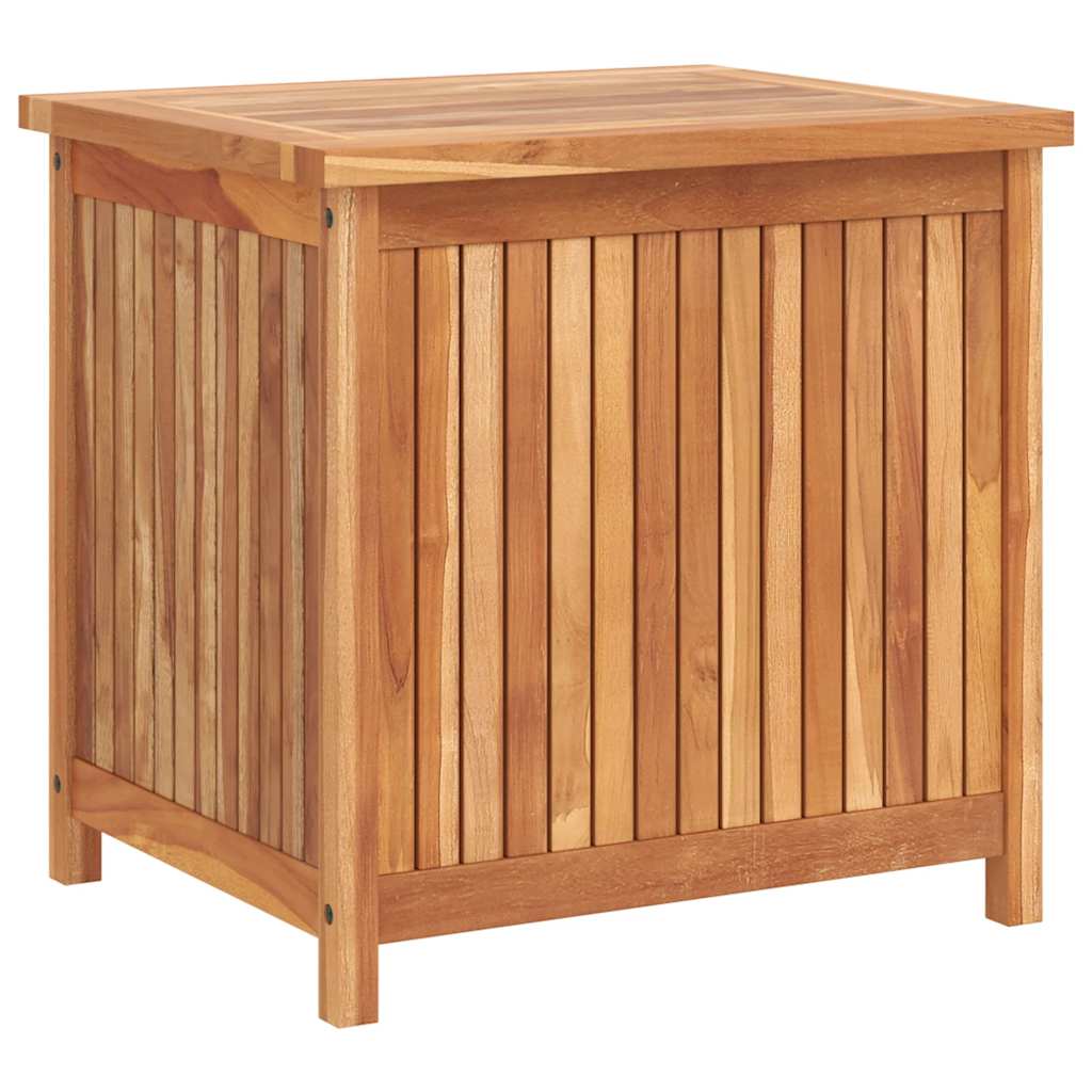 Garden Storage Box 60x50x58 cm Solid Teak Wood