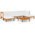 7 Piece Garden Lounge Set with Cushions Solid Acacia Wood