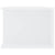 TV Cabinet with LED Lights White 135x39x30 cm