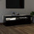 TV Cabinet with LED Lights Black 120x35x40 cm