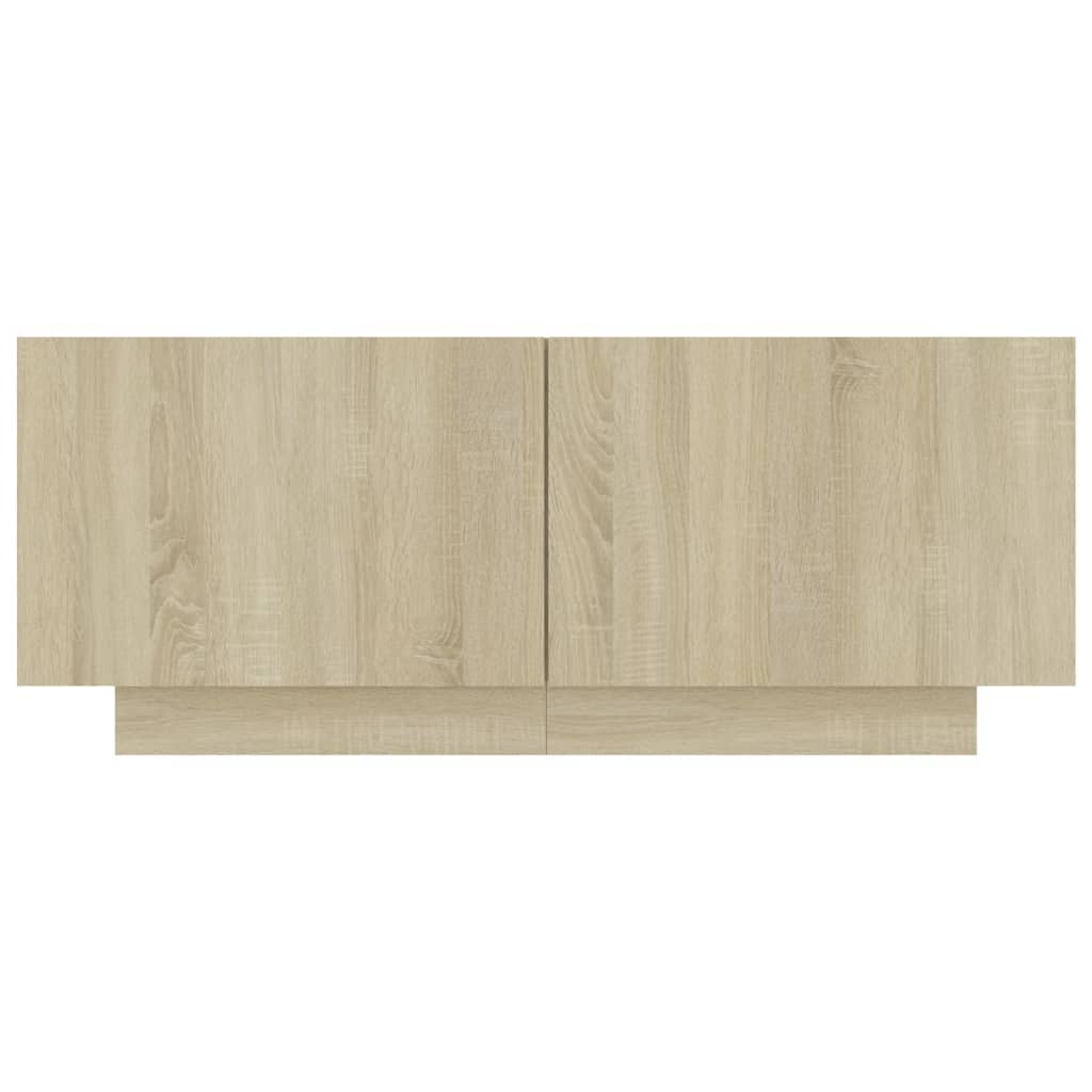 TV Cabinet Sonoma Oak 100x35x40 cm Engineered Wood