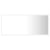 LED Bathroom Mirror White 90x8.5x37 cm Acrylic