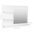 Bathroom Mirror White 60x10.5x45 cm Engineered Wood