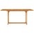 7 Piece Garden Dining Set Solid Teak Wood