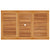 7 Piece Garden Dining Set Solid Teak Wood