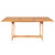 7 Piece Garden Dining Set Solid Teak Wood