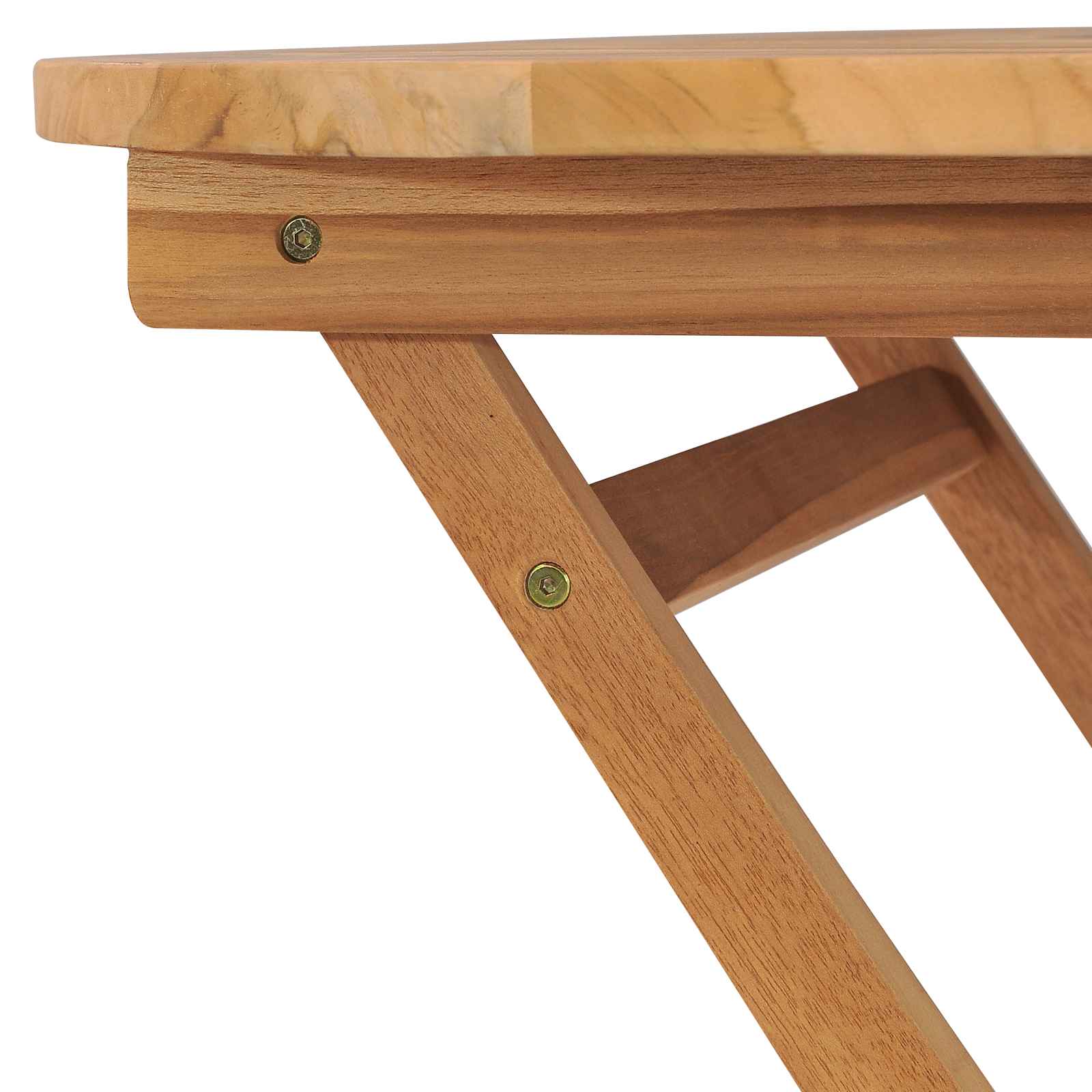 5 Piece Garden Dining Set Solid Teak Wood