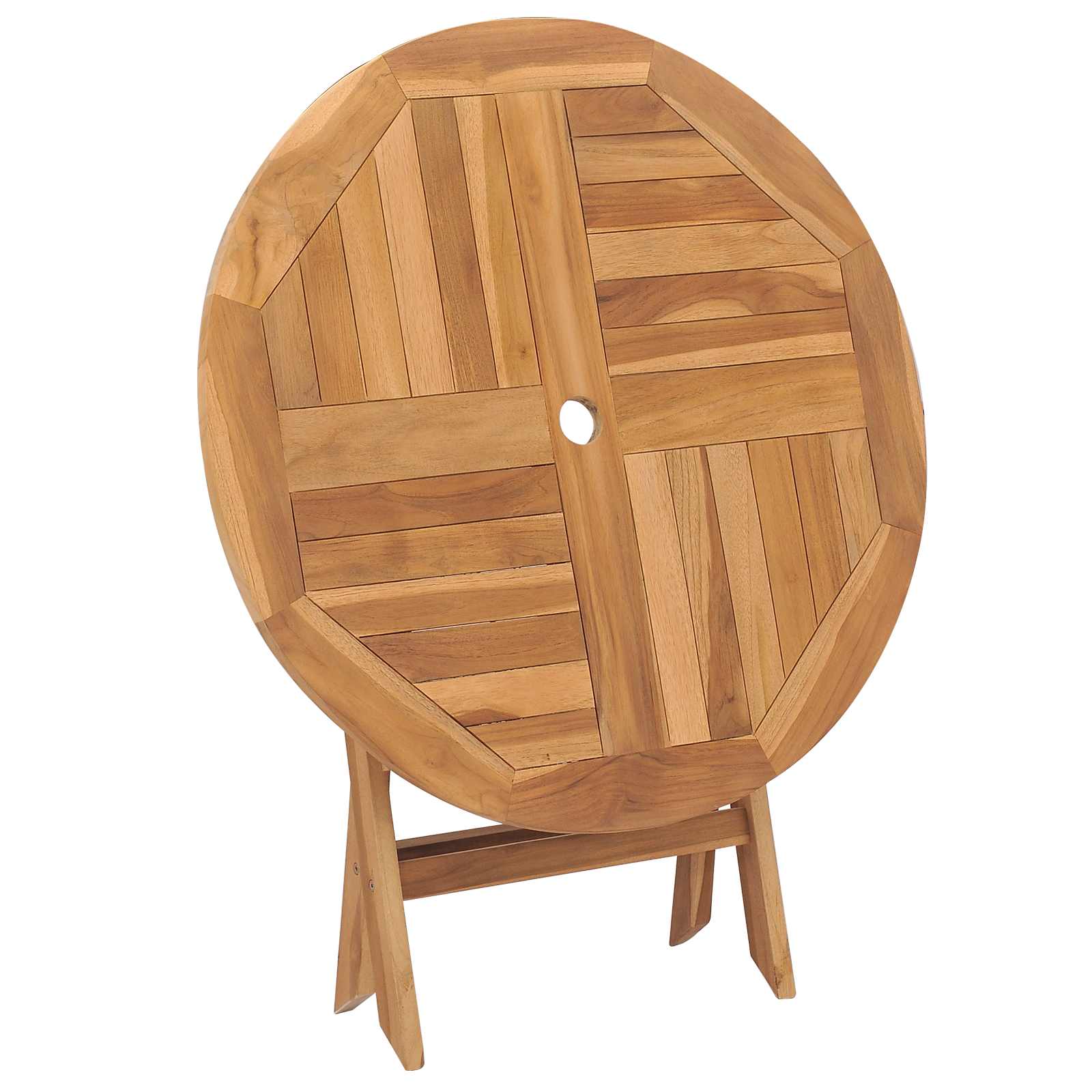 5 Piece Garden Dining Set Solid Teak Wood