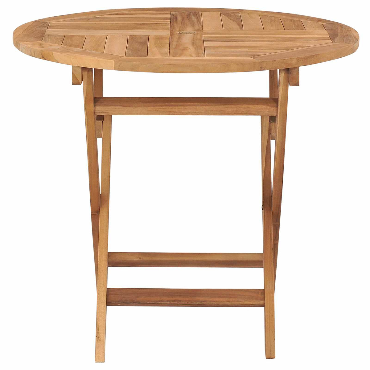 5 Piece Garden Dining Set Solid Teak Wood