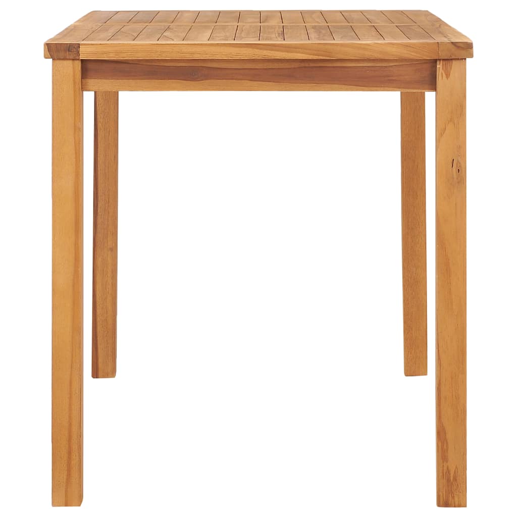 5 Piece Garden Dining Set 120x70 cm Solid Teak Wood