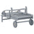 Garden Sun Lounger with Cushion Solid Acacia Wood