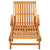 Garden Sun Lounger with Cushion Solid Wood Acacia