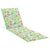 Garden Sun Lounger with Cushion Bamboo
