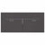 2 Piece Bathroom Furniture Set Grey Engineered Wood