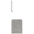 2 Piece Bathroom Furniture Set Concrete Grey Engineered Wood